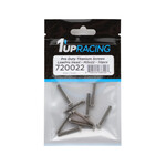 1UP 1UP720022 1Up Racing Pro Duty Titanium Screws - LowPro Head - M3x22 - 10pcs
