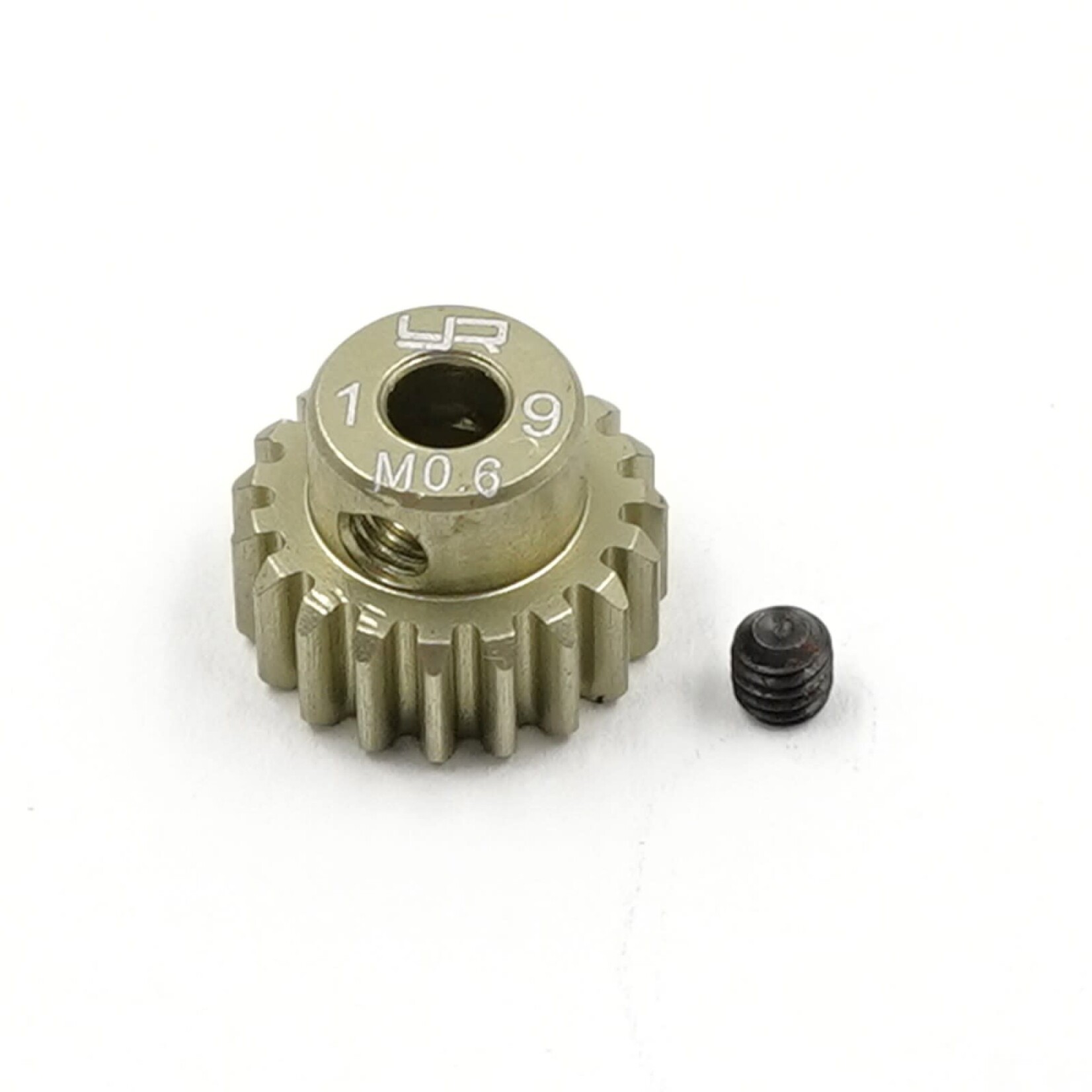 Yeah Racing YEA-MG-06P19T Yeah Racing Mod 0.6 Hard Coated Aluminum Pinion Gear (19T)