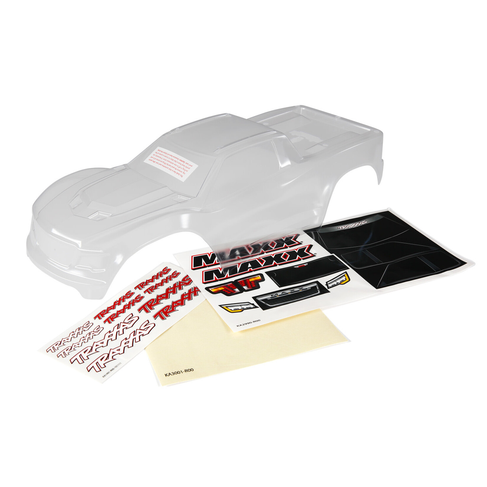 Traxxas TRA8911 Traxxas Maxx Clear Body