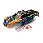 Traxxas **TRA8911T Traxxas Maxx V1 Orange Body Short Wheelbase