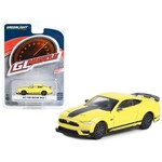 Greenlight GLT13320-F Greenlight 1:64 2021 Ford Mustang Mach 1 (Grabber Yellow with Black Stripes) GL Muscle Series 27