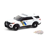 Greenlight GLT28060-F Greenlight 2021 Ford Police Interceptor Utility New Jersey State Police 100th