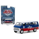 Greenlight GLT35160-A Greenlight 1970 Ford Club Wagon Chevron Blue Collar
