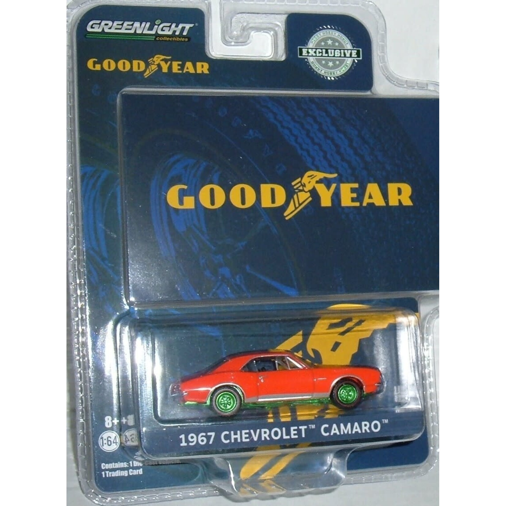 Greenlight GLT30195CHASE Greenlight 1967 Chevrolet Camaro CHASE Goodyear