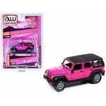 Auto World CP7753 Auto World 2018 Jeep Wrangler Pink Mijo Special Edition