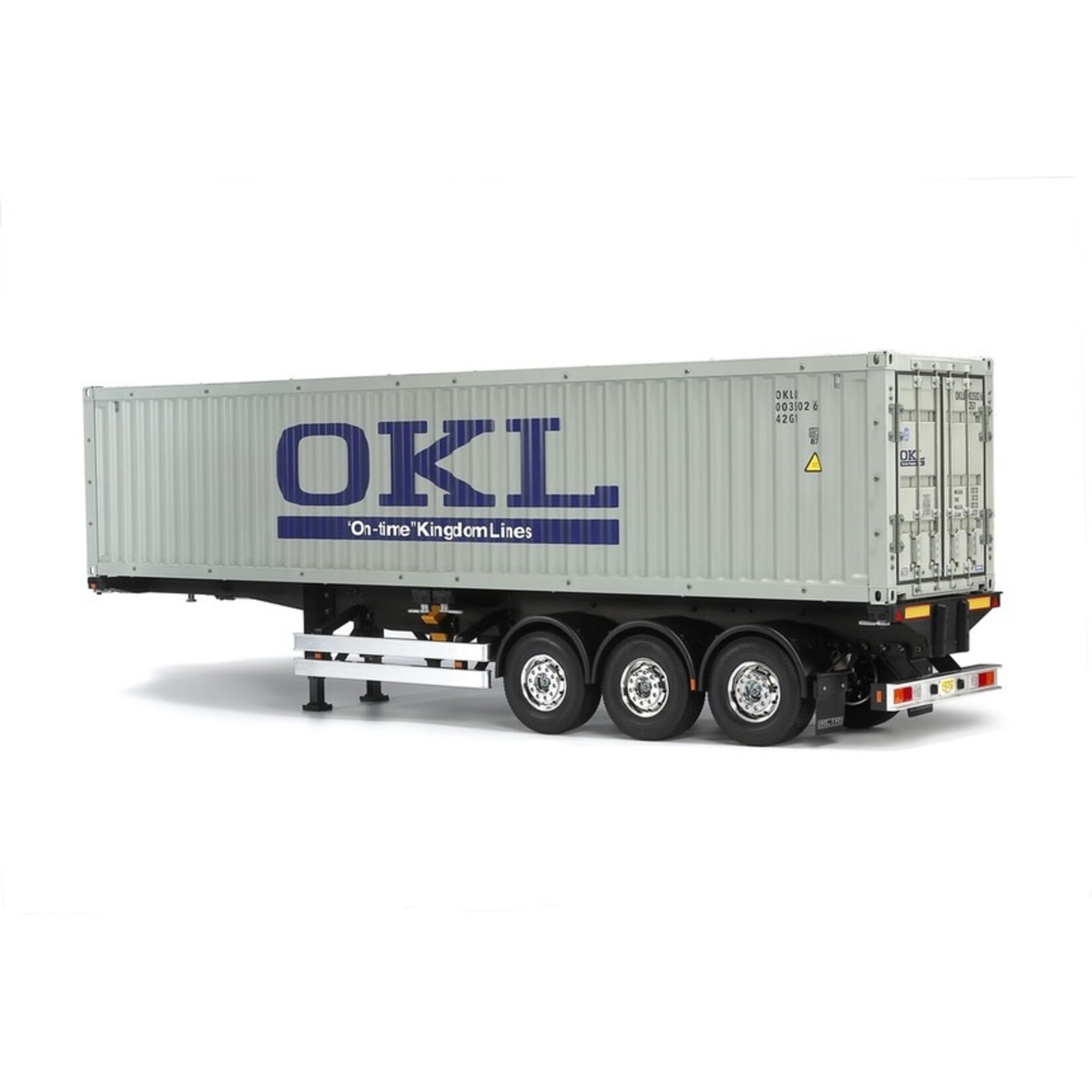 Tamiya TAM56377 Tamiya 1/14 3-Axle OKL Semi-Trailer Container Kit