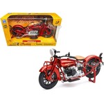 New Ray NR58223 New Ray 1930 Indian 4 Metallic Red Diecast 1:12 Scale Street Model