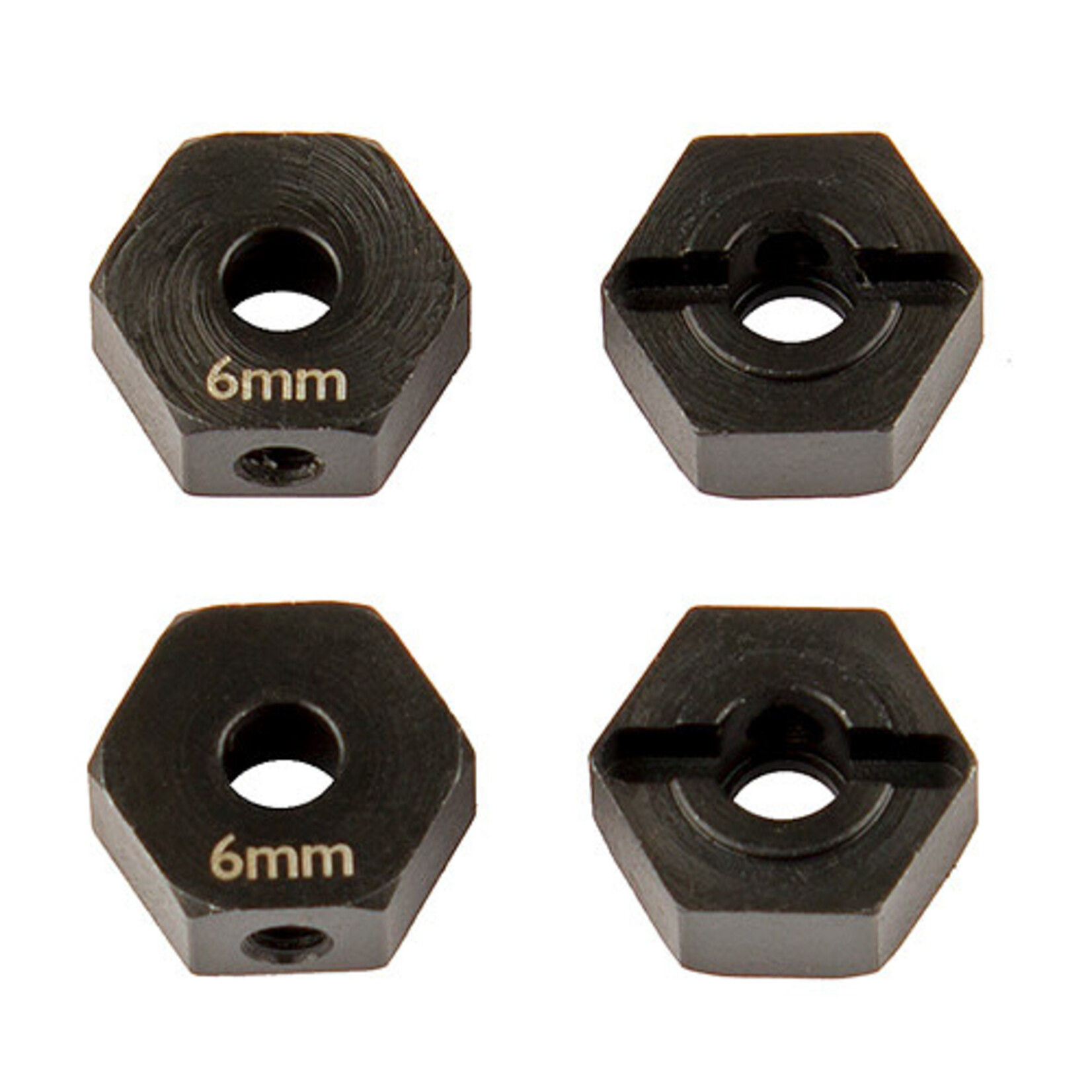 Team Associated **ASC42076 Associated Element RC Factory Team 6mm Steel Enduro Wheel Hexes (4)