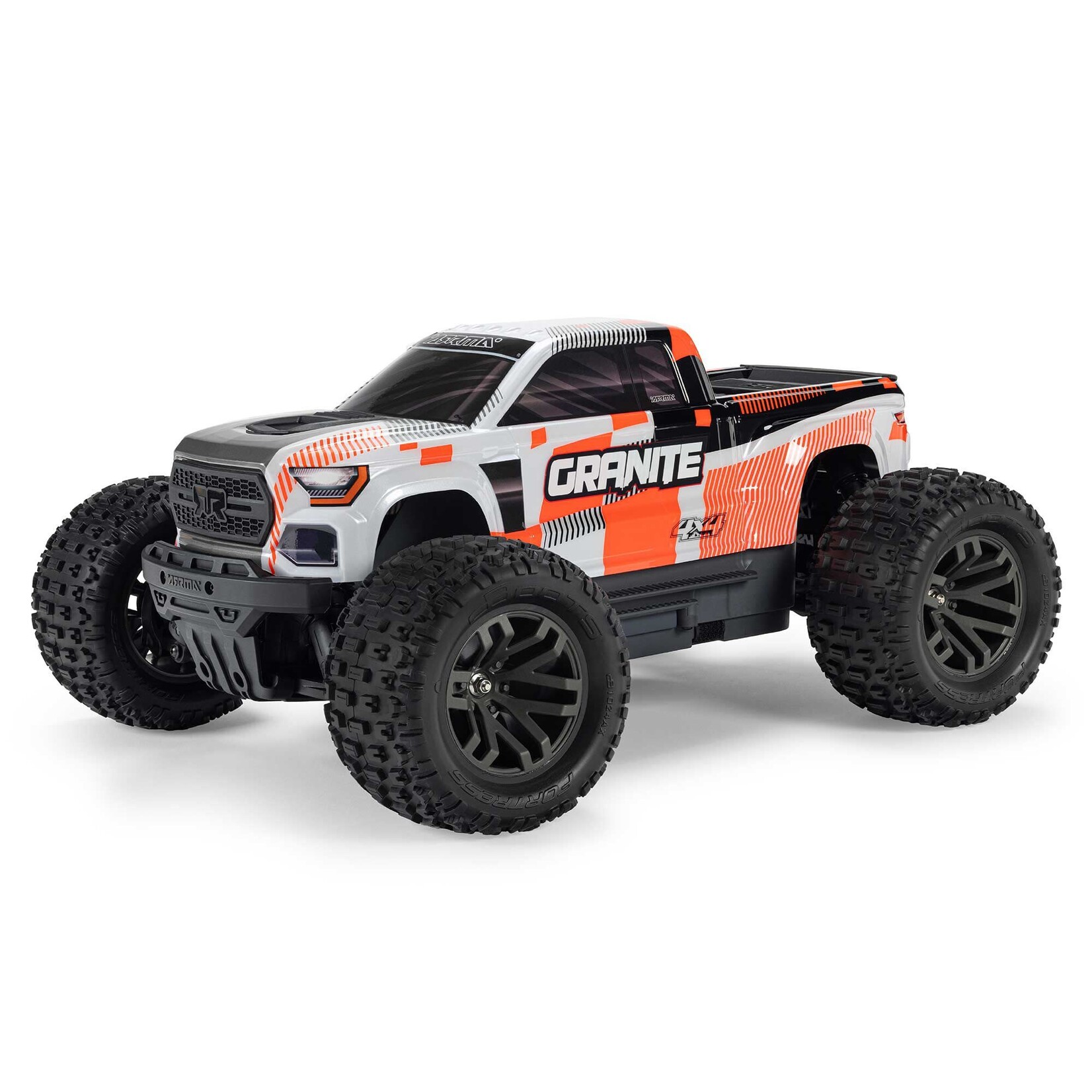 Arrma ARA4202V4T3 Arrma 1/10 GRANITE 4X4 RTR Brushed Monster Truck Orange