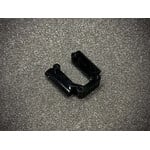 Moto Obscura MOB16220BLK - RC10 B3 / T3 Aluminum Rear Arm Mount - 3° Toe, 3° Anti-Squat  Black