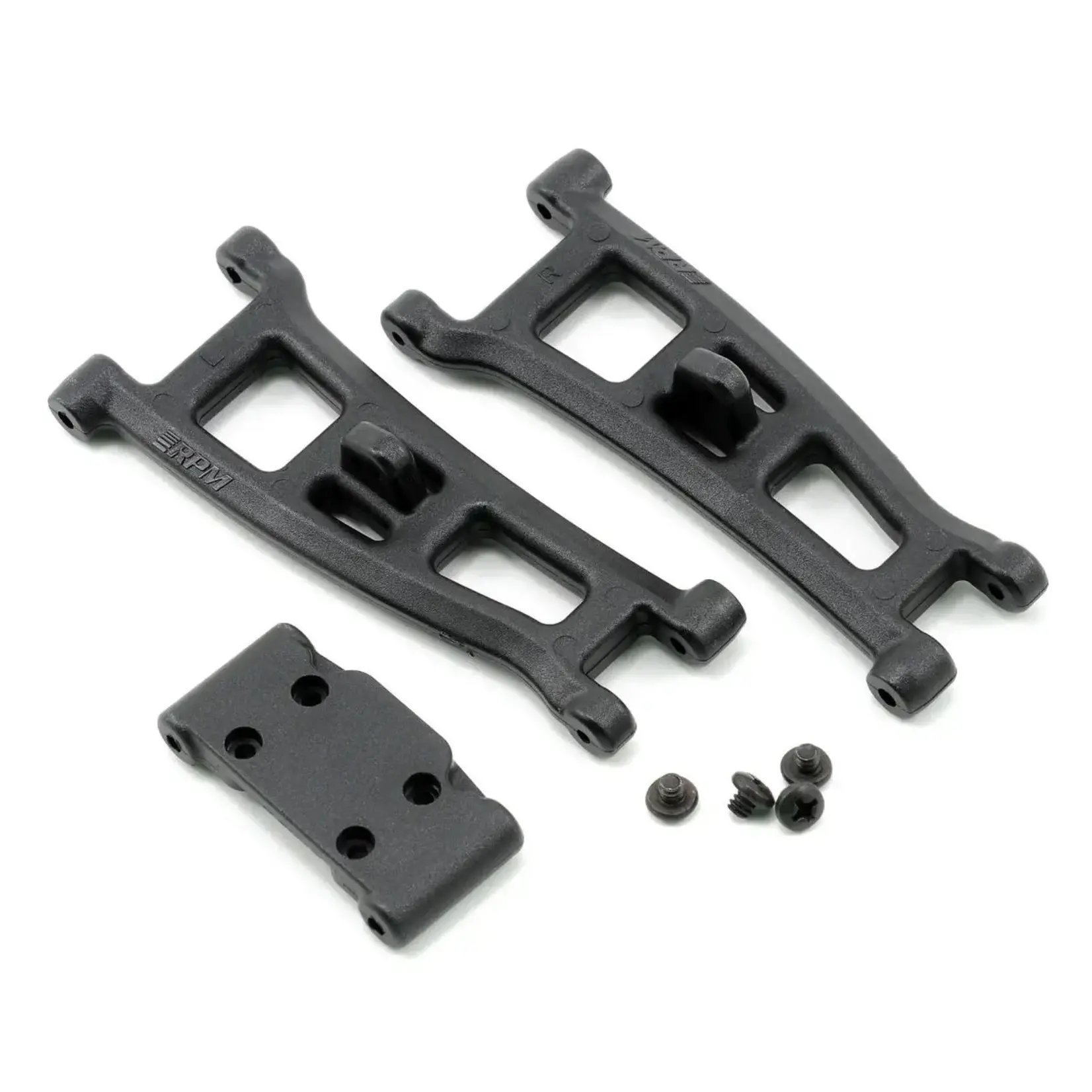 RPM RPM70762 RPM Front A-Arms w/Bulkhead (Black) (GT2, SC10)