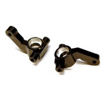 STRC SPTSTC91417KBK STRC DR10 Aluminum Steering Knuckles (Black) (2) ##