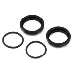 TKR6013BK Tekno RC Aluminum Shock Adjustment Nut Set (Black) (2)