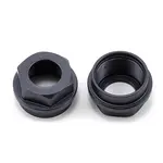Tekno RC TKR6015 Tekno RC Aluminum Shock Cartridge Cap Set (Gun Metal) (2)