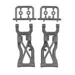 Team Associated ASC92591 RC10B7 FT Carbon Rear Suspension Arms V2, 81mm