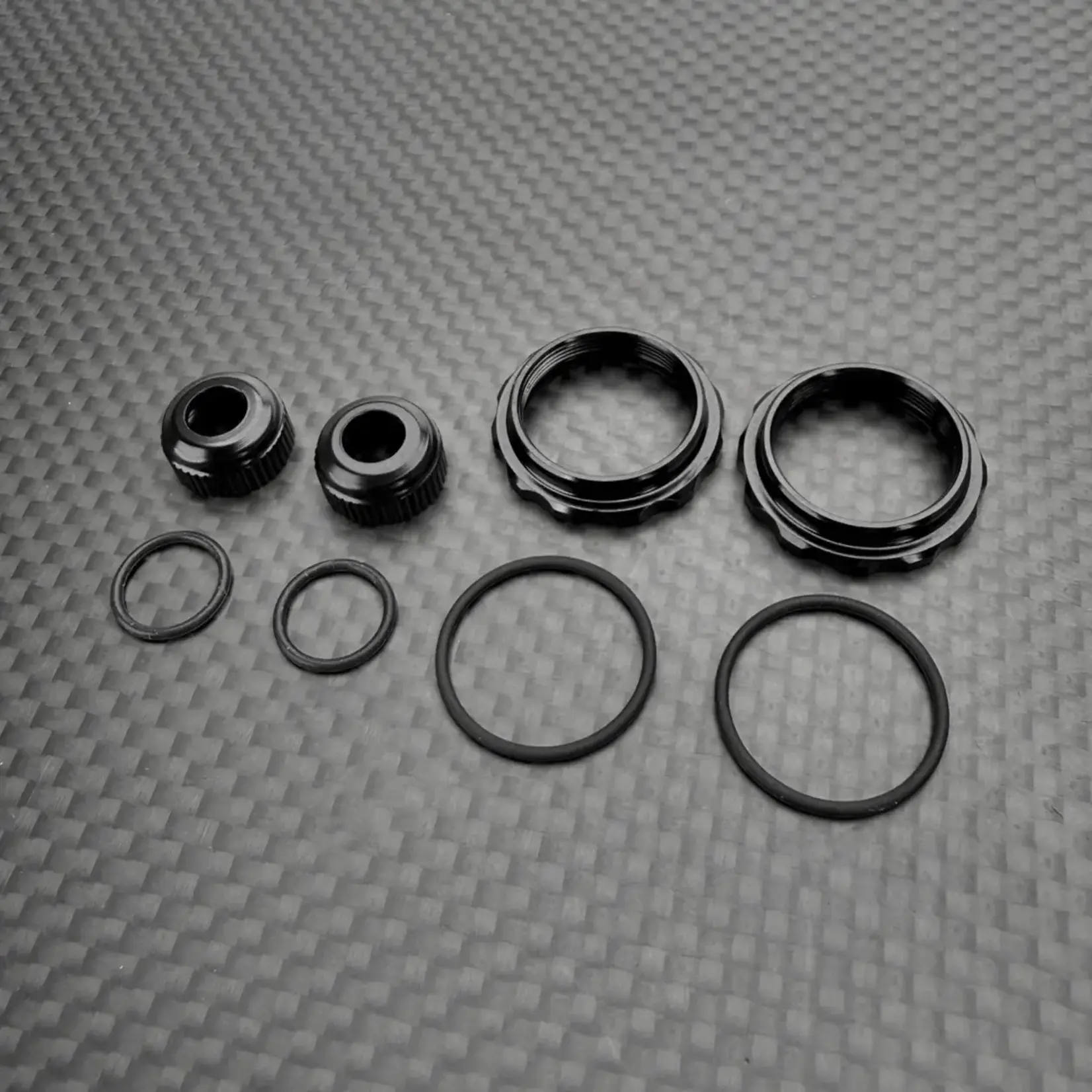 R1 R1-990945 R1WURKS R1B Shock Bottom Cap And Preload Collars