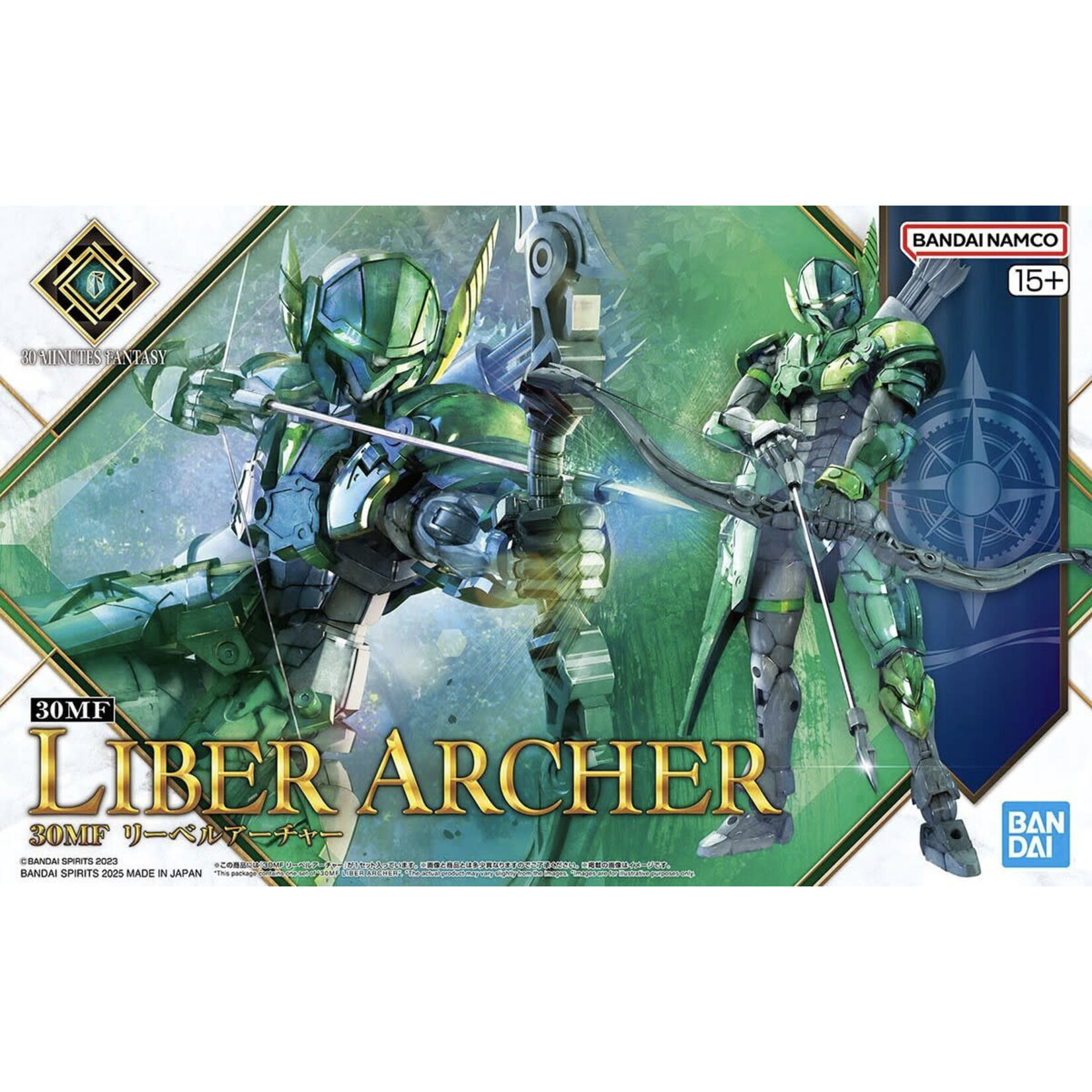 Bandai BAN2761754 Bandai #07 Liber Archer "30 Minute Fantasy"