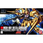 Bandai BAS2140531 Bandai HG #136 MSN-001 Delta Gundam Gundam UC MSV HGUC