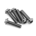 1UP 1UP72206-10 1UP Racing Titanium Pro Duty LowPro Head Screws (5) (2.5x10mm)