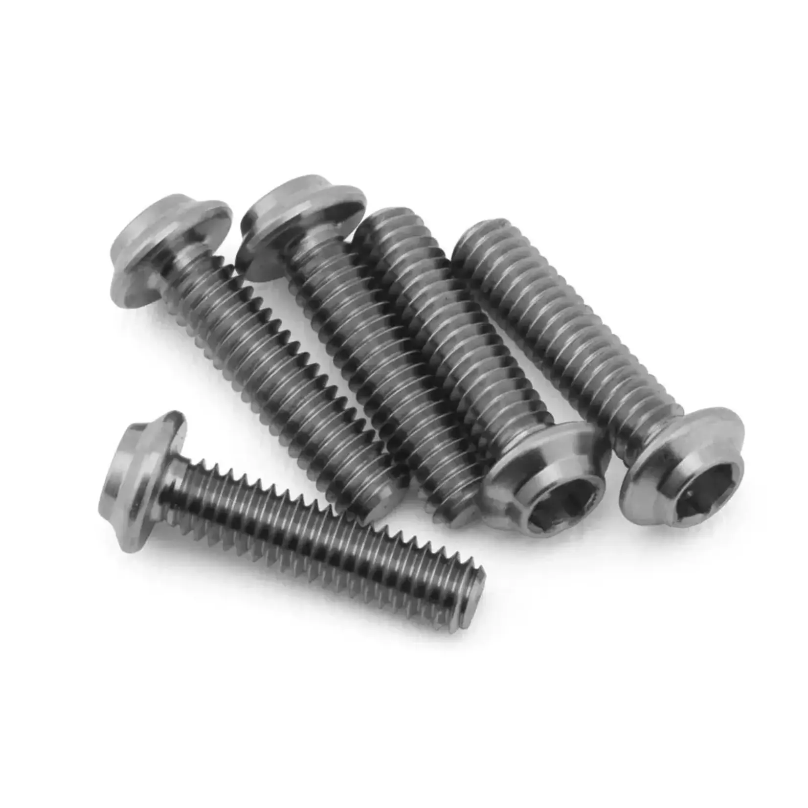 1UP 1UP72206-10 1UP Racing Titanium Pro Duty LowPro Head Screws (5) (2.5x10mm)