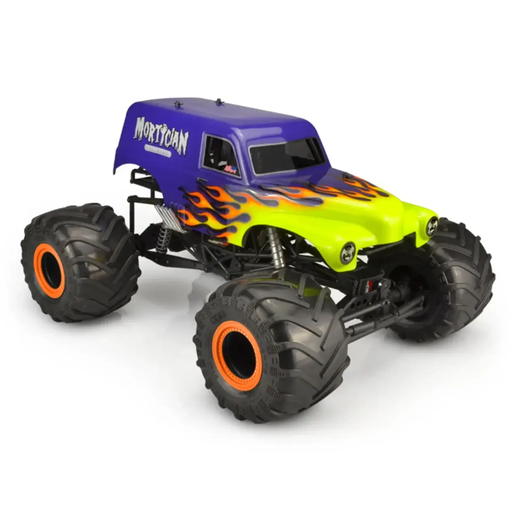 JConcepts JCO0426 JConcepts Mortician Monster Truck Body (Clear) (12.5")