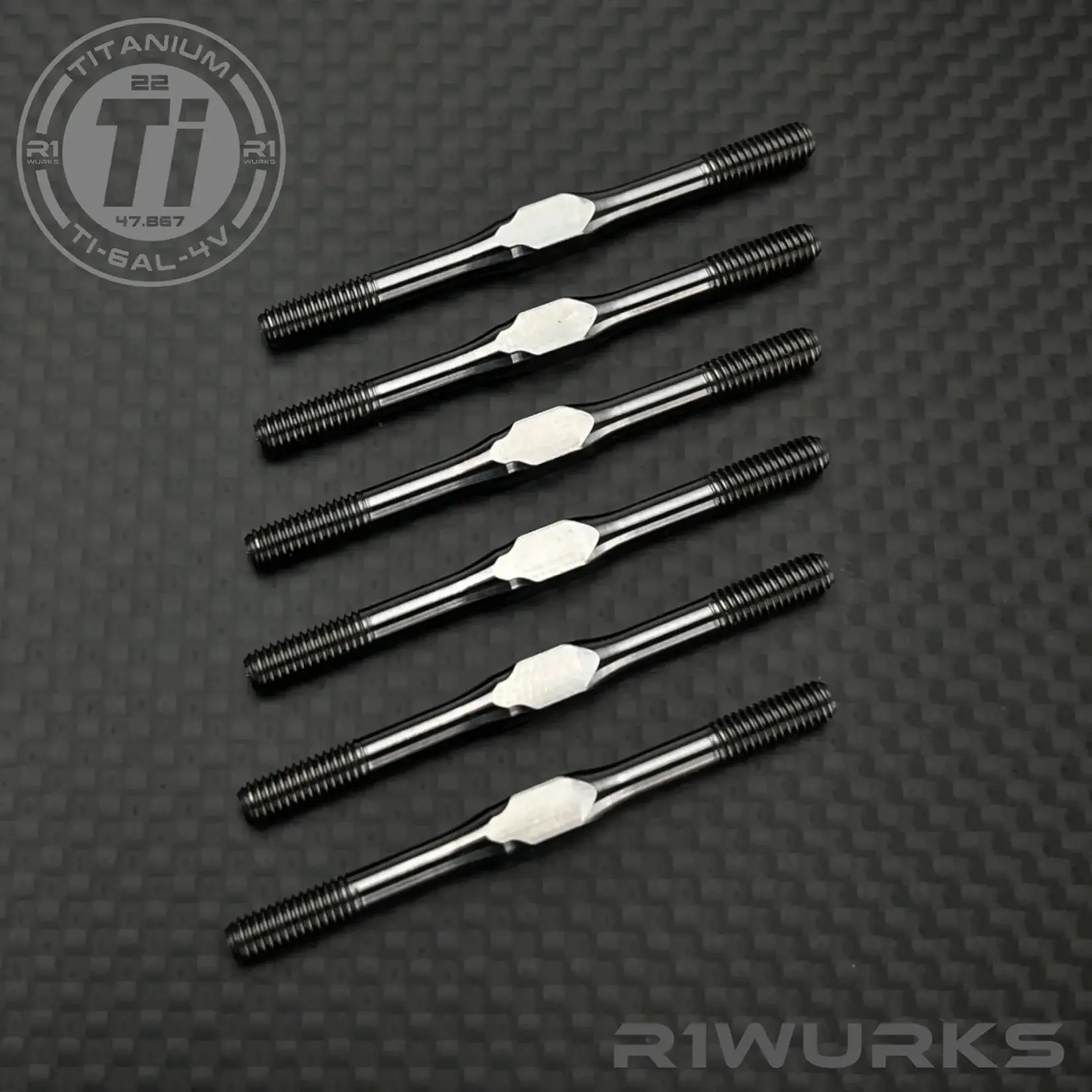 R1 R1-920277 R1 Wurk R1B Titanium Turnbuckle Set