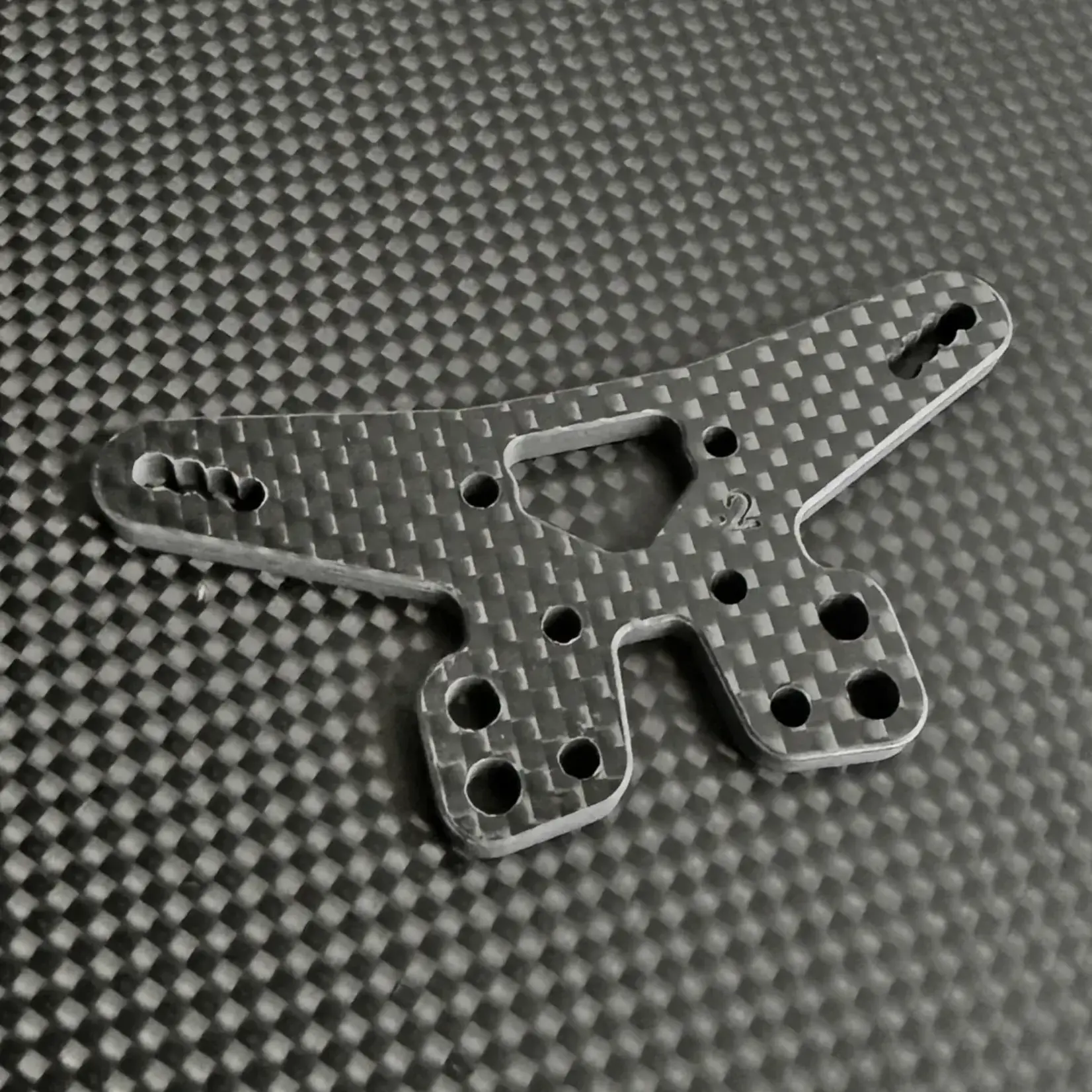 R1 R1-920283 R1WURKS R1B Rear Carbon Fiber Shock Tower, -2mm