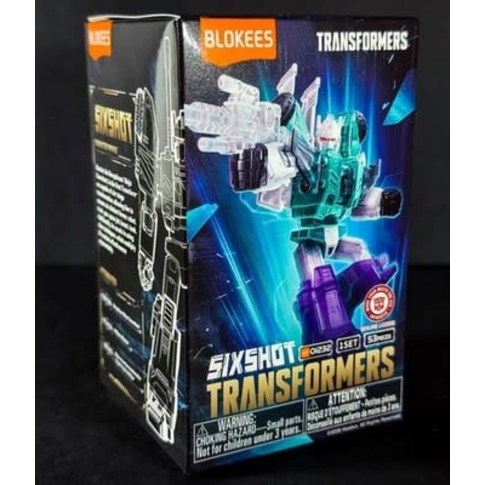 Blokees BKE01232 Blokees Sixshot Transparent Version GWP