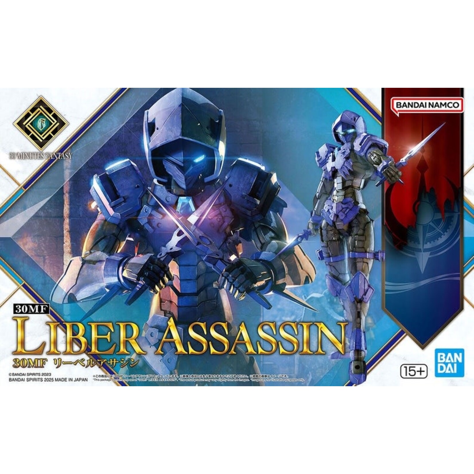 Bandai BAN2773773 Bandai #09 Liber Assassin "30 Minute Fantasy"