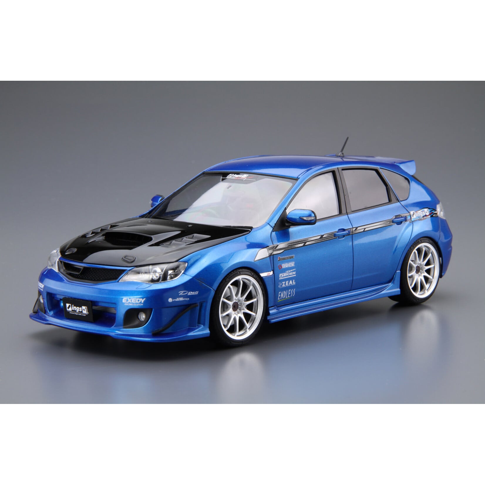 Aoshima AOS-20064 Aoshima 1/24 Tuned Car #35 Ings GRB Impreza WRX STI '07 (Subaru)