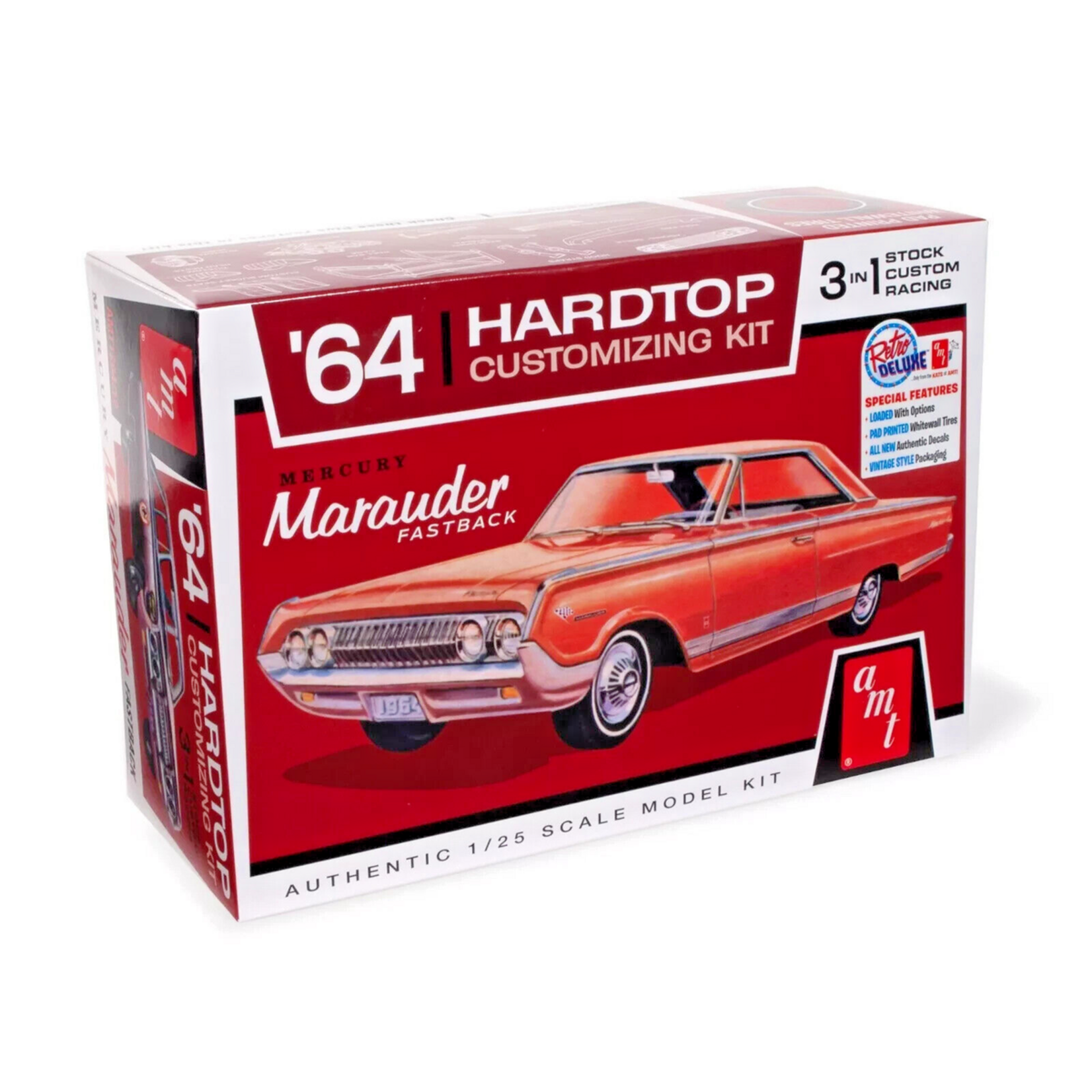 AMT AMT1294 AMT 1964 Mercury Marauder Hardtop 3 in 1 Kit 1:25