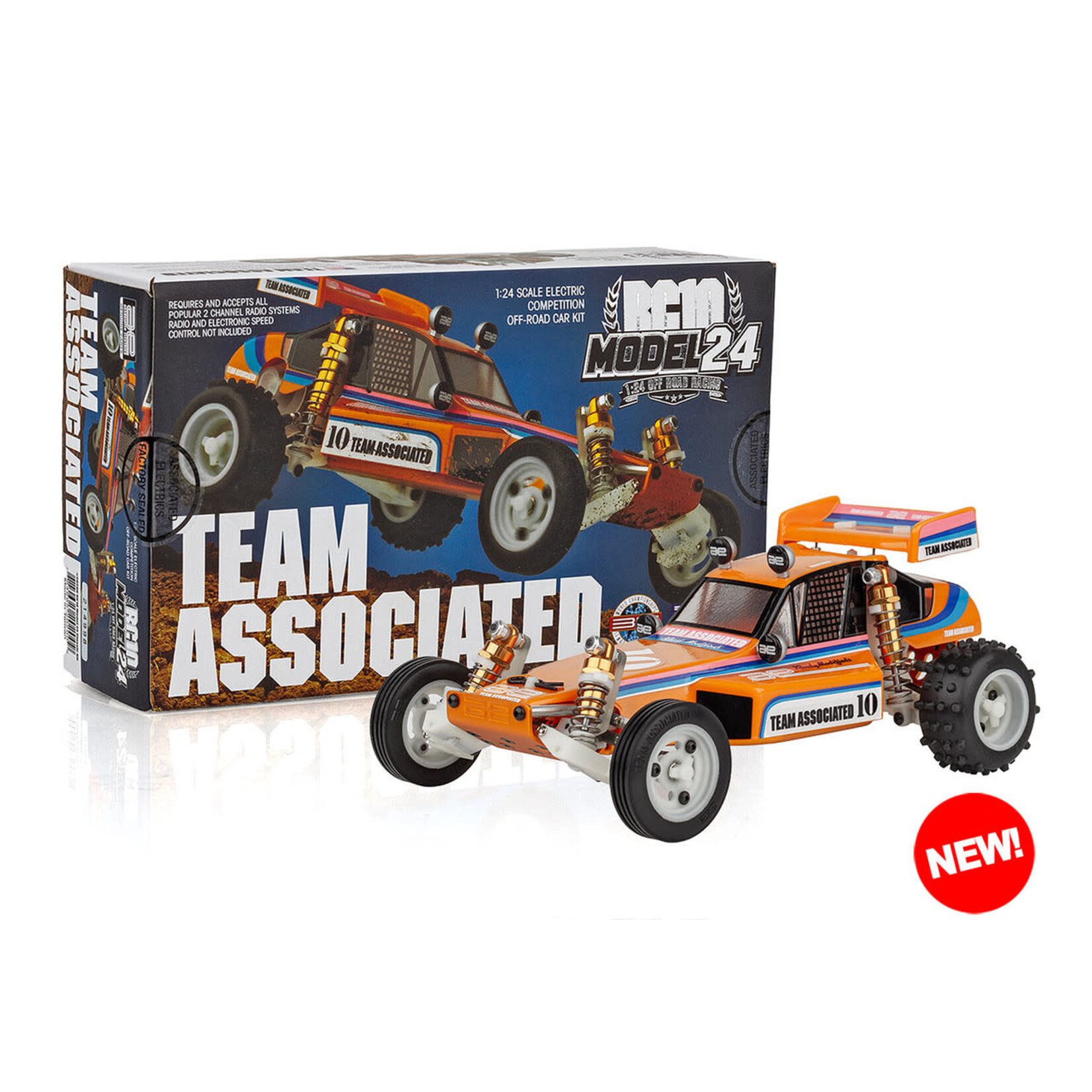 Team Associated ASC20200 Team Associated RC10 Model 24 Classic 1/24 2WD Electric Buggy Kit