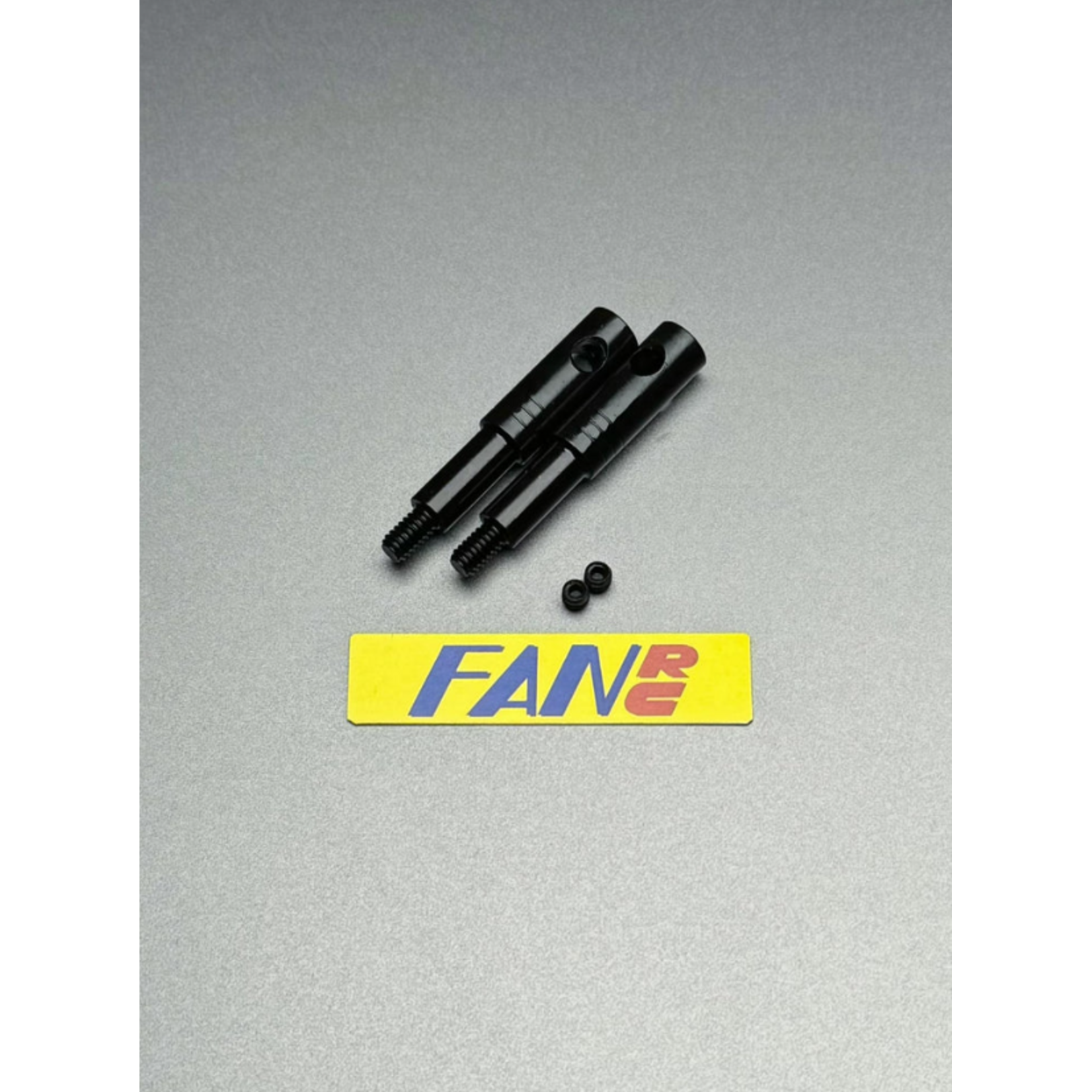 Fan RC FR-0060.2 FanRC Steel Long Front Axles 5-40 Thread Fits RC10