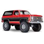 Traxxas TRA82276-4-RED Traxxas TRX-4 1979 Chevrolet Blazer Clipless Red