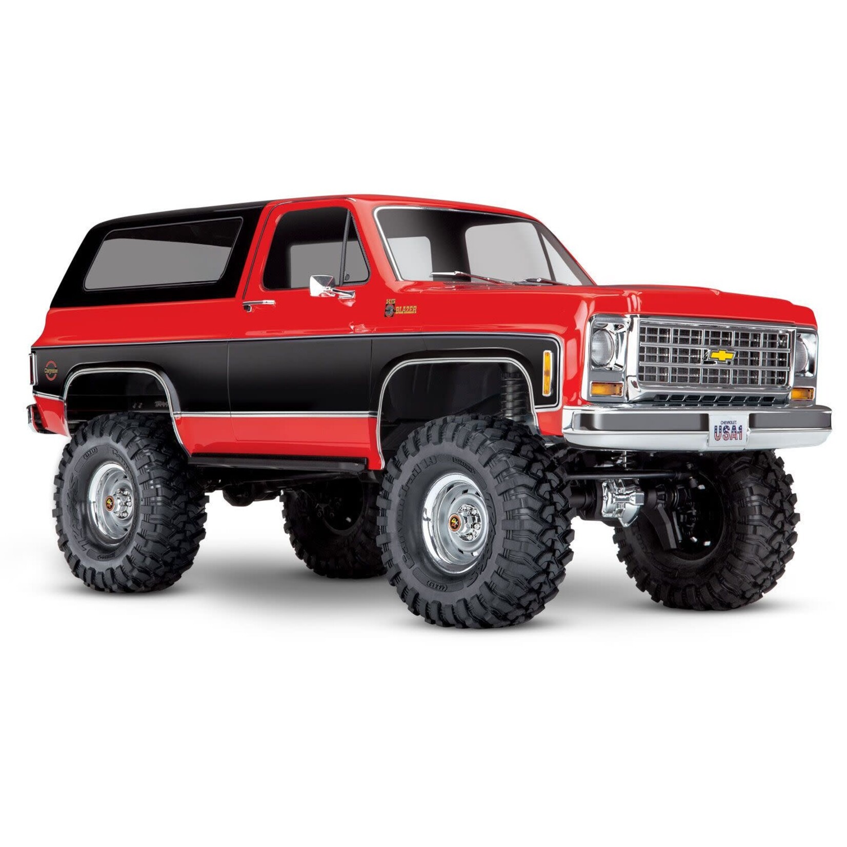 Traxxas TRA82276-4-RED Traxxas TRX-4 1979 Chevrolet Blazer Clipless Red