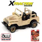 Auto World SC388A-2 Auto World Xtraction 1979 Jeep CJ-7 HO Scale Slot Car