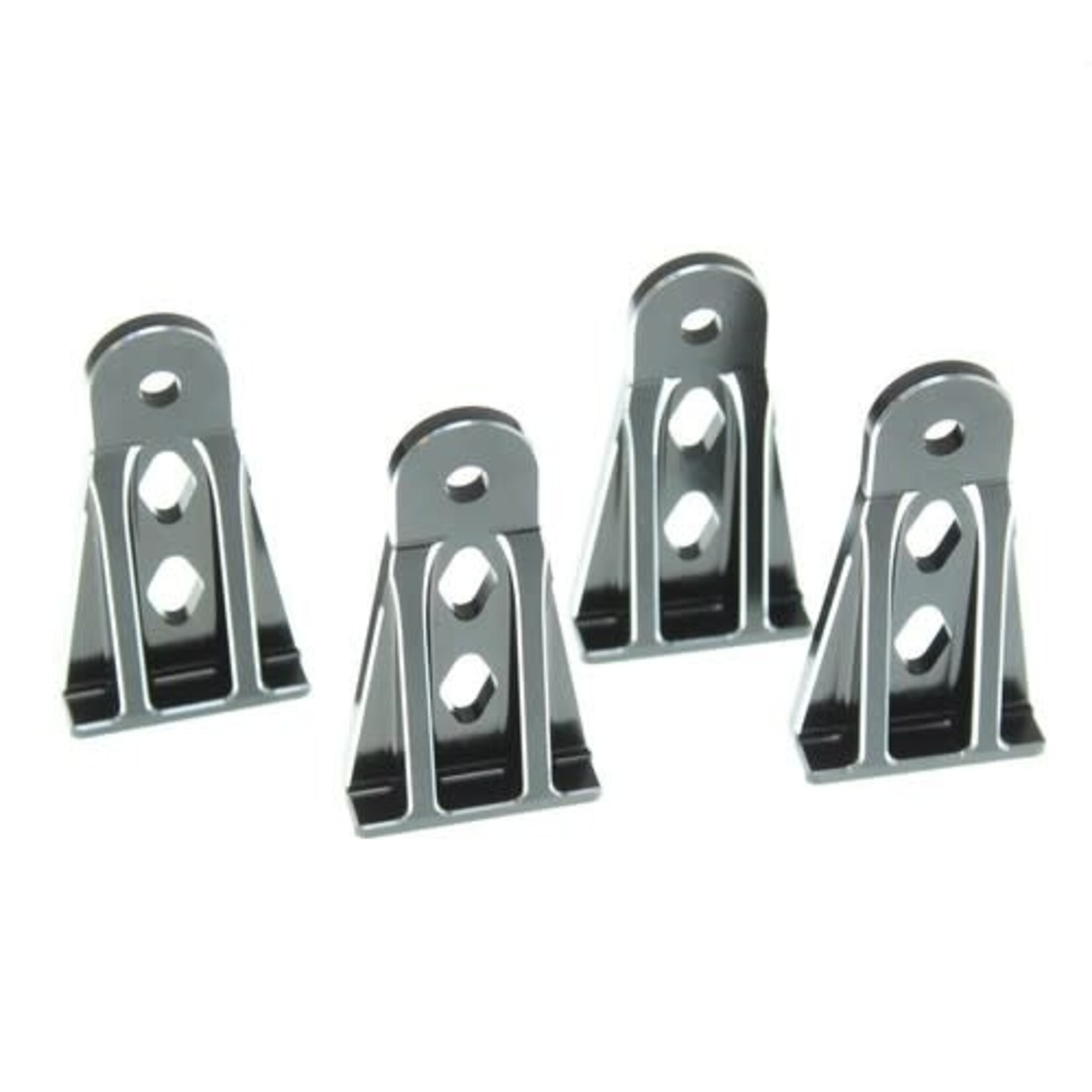 Redcat Racing RER16050 Redcat Aluminum Vehicle Display Stands 4P(CNC)(Black)