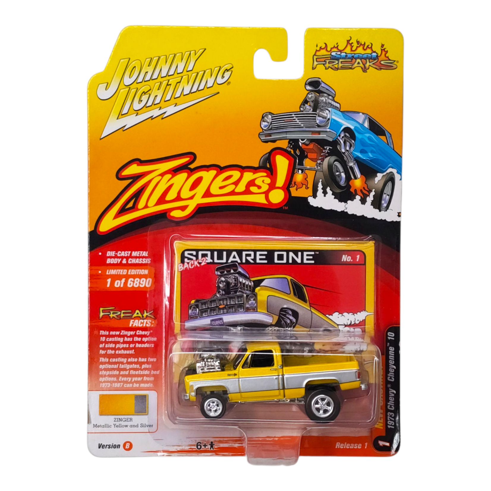 Johnny Lightning Johnny Lightning 1973 Chevy Cheyenne 10 Pickup Street Freaks Zingers