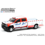 Greenlight GLT46070-D Greenlight 2018 Chevy Silverado 3500 Dually Service Bed Illinois Tollway Dually Drivers Series 7