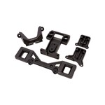 TRA3731X-BLK Traxxas Rustler 2WD Front & Rear Clipless Body Latches  Fits Magnum 272 272R