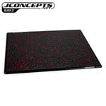 JConcepts JCO5409-27 Jconcepts Aluminum/Forged Red Flake Carbon Setup Board