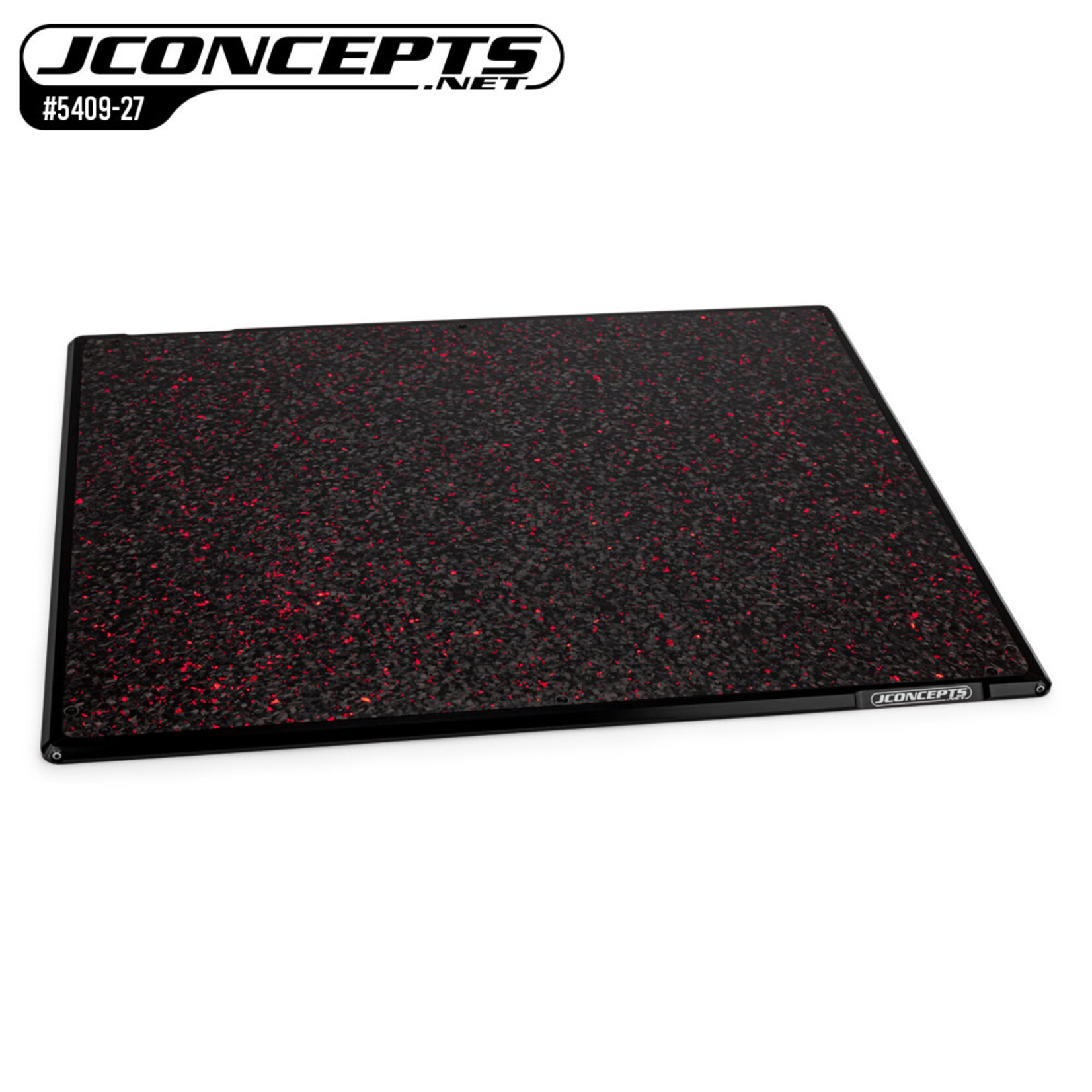 JConcepts JCO5409-27 Jconcepts Aluminum/Forged Red Flake Carbon Setup Board