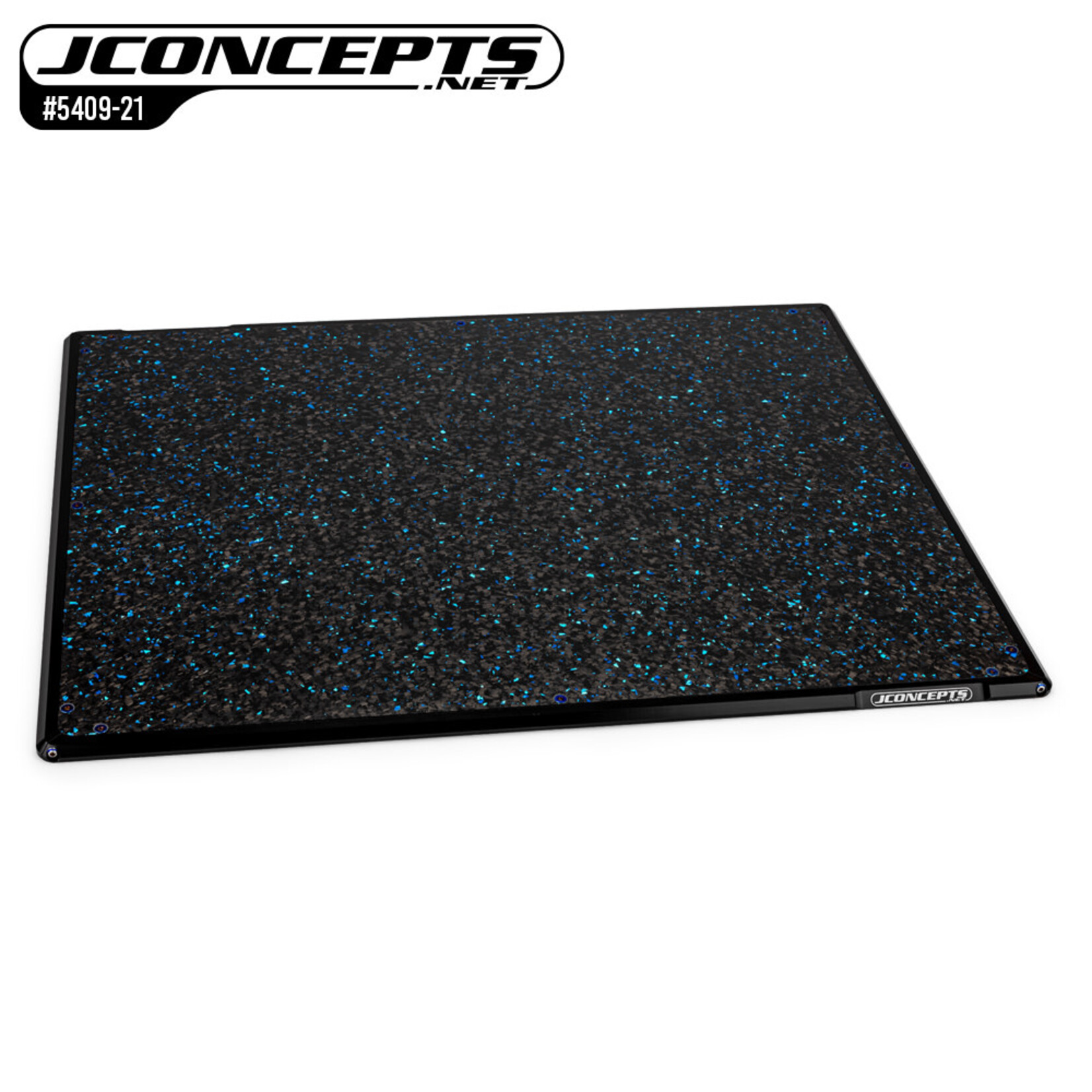 JConcepts JCO5409-21 Jconcepts Aluminum/Forged Blue Flake Carbon Setup Board