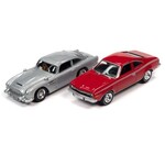 Johnny Lightning JLPK011B Johnny Lightning  1974 AMC HORNET and 1964 ASTON MARTIN DB56