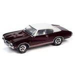 Johnny Lightning JLCM025-B2 Johnny Lightning 1970 Buick GS Stage 1 Burgundy Mist