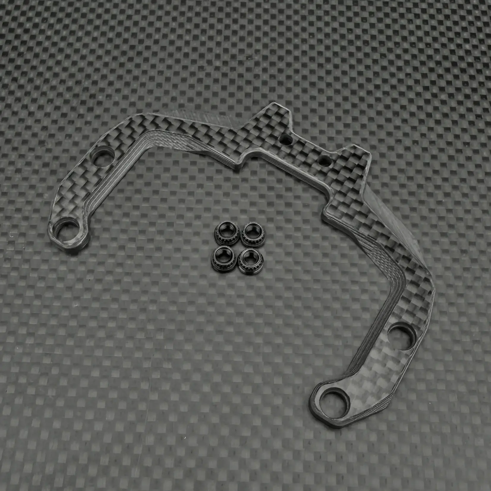 R1 R1920326 R1 Wurks R1B Chassis Brace, Rear, Carbon Fiber - Medium