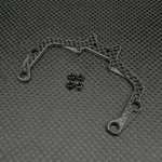 R1 R1920327 R1 Wurks R1B Chassis Brace, Rear, Carbon Fiber - Medium Soft