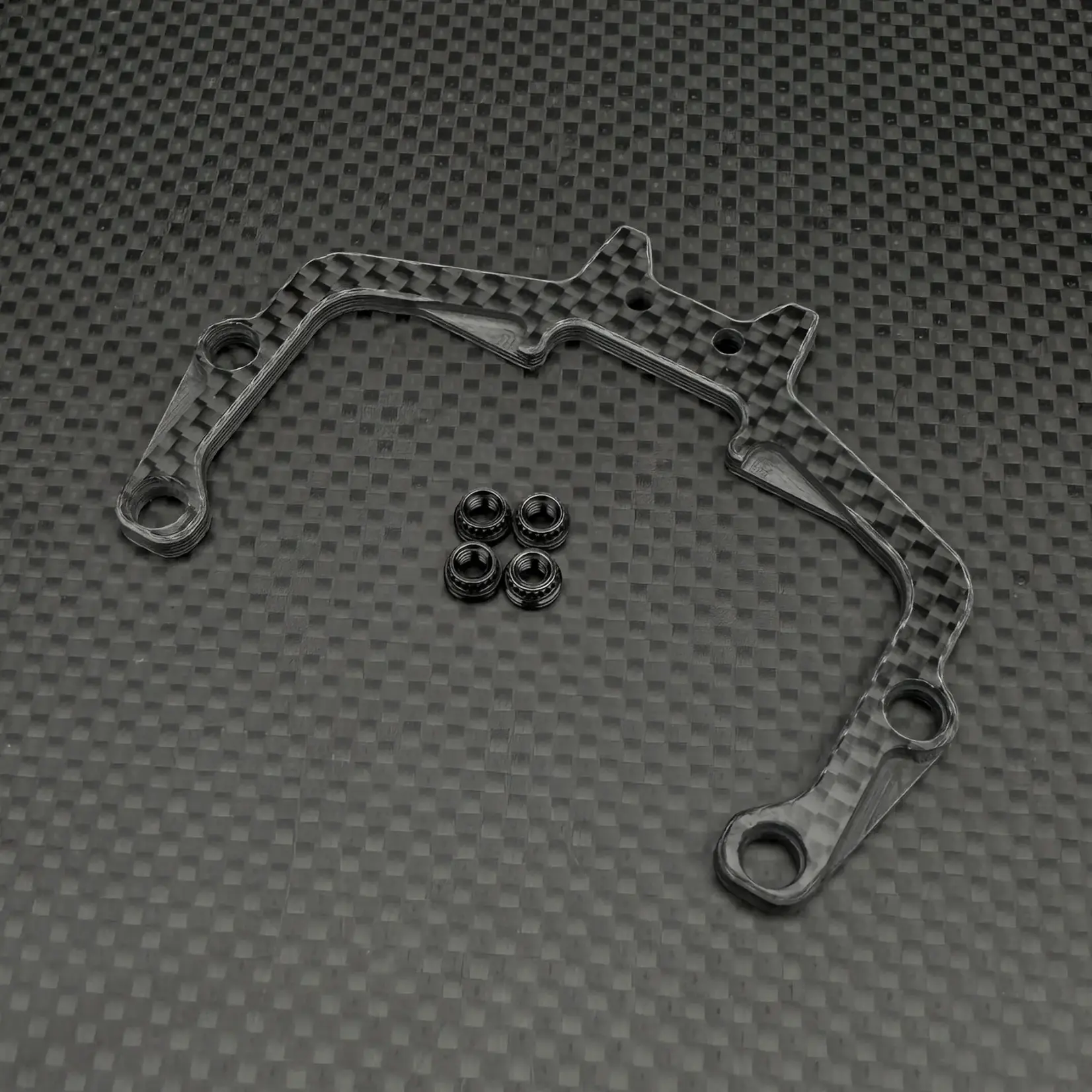 R1 R1920327 R1 Wurks R1B Chassis Brace, Rear, Carbon Fiber - Medium Soft