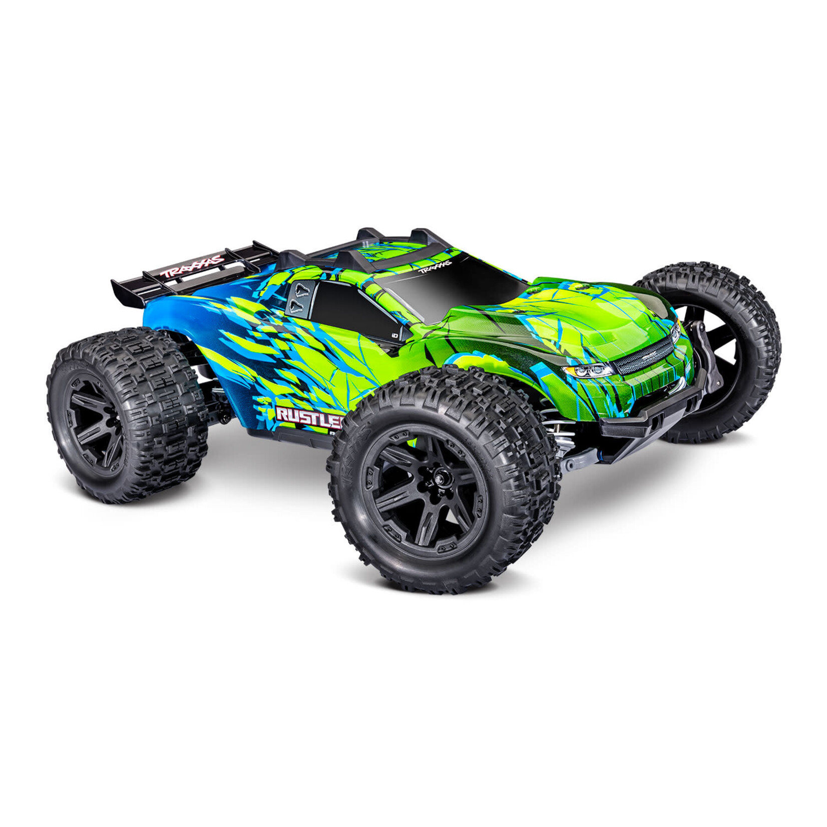 Traxxas TRA67464-4-GRN Traxxas Rustler 4X4 Brushless VX3 Green