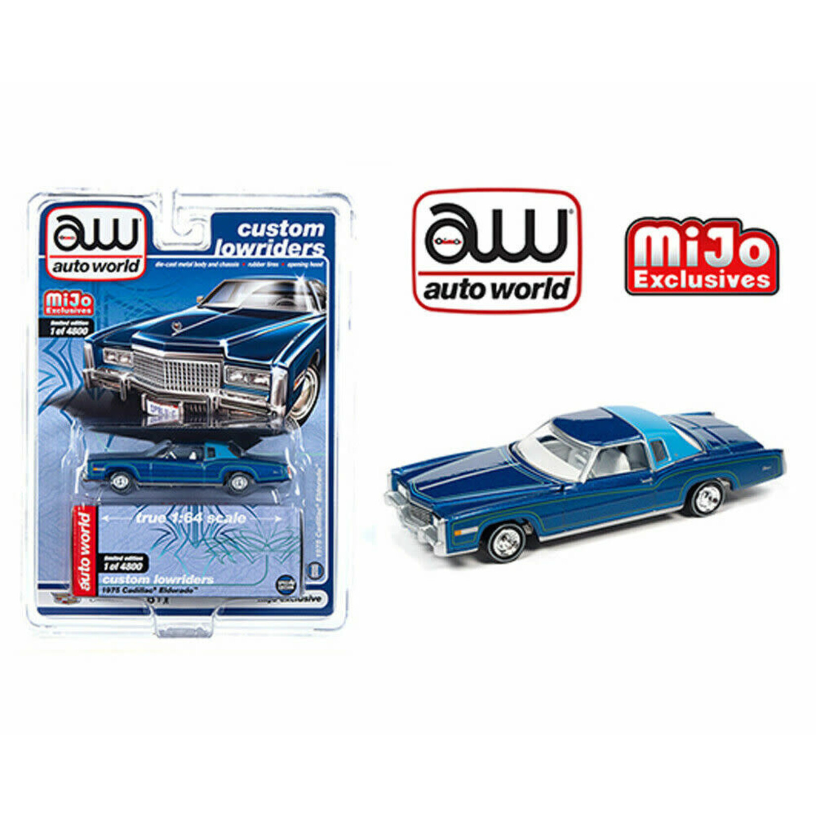 Auto World CP7720 Auto World 1975 Cadillac Eldorado MiJo Exclusives
